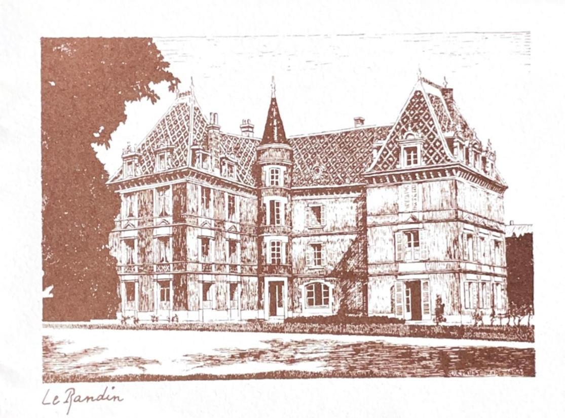 Grand Appartement D'Exception Au Chateau Randin Ecully Exterior photo
